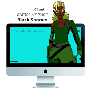 Future Bright Portfolio - Black Shonen